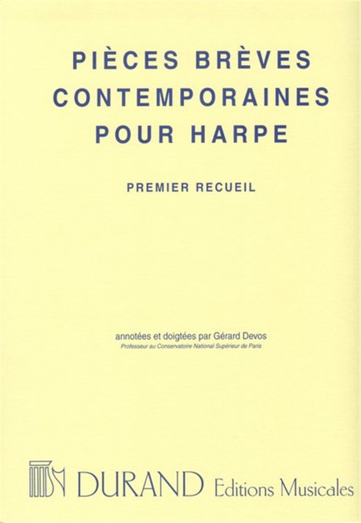 Pieces Breves Contemporaines V1 Harpe (5 Pieces